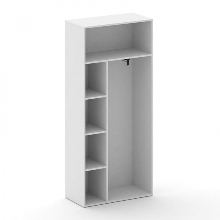 Cross Гардероб широкий CRU.GB-201 (R) Белый Бриллиант UM 896*460*2000