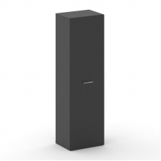 Cross Гардероб узкий универсальный CRU.GB-101 Базальт UM/Черный UM 600*460*2000