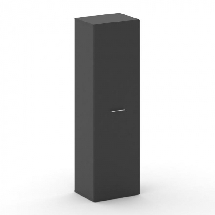 Cross Гардероб узкий универсальный CRF.GB-101 Черный F/Базальт UM 600*460*2000