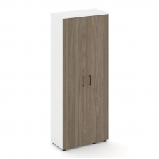 Style Project Гардероб широкий неглубокий SN.GB-003 Белый/Белый/Вяз Благородный/Черный Ручки 796*400