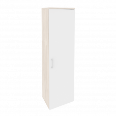 Onix Гардероб узкий (правое исполнение) O.GB-1 (R) Денвер Светлый/Белый Бриллиант 560*420*1977