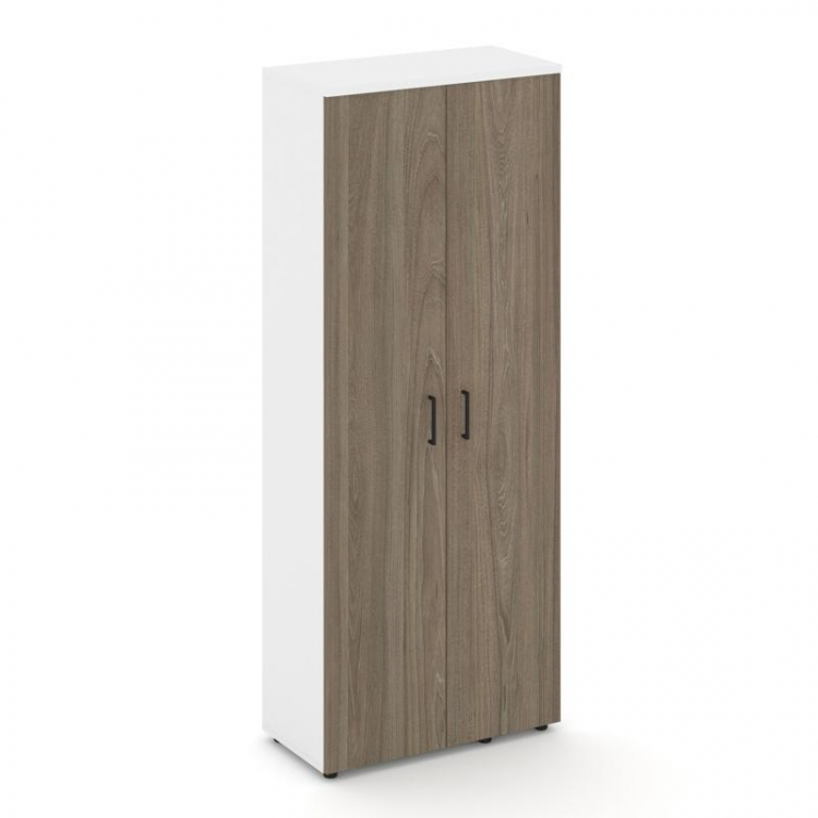 Style Project Гардероб широкий неглубокий SN.GB.E-003 Белый/Белый/Вяз Благородный/Черный Ручки 796*4