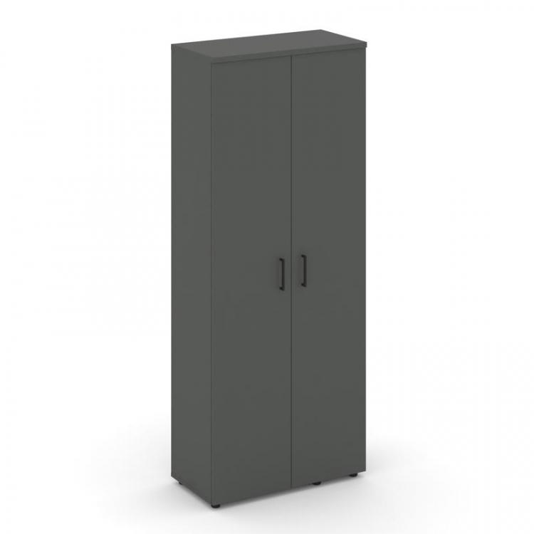 Style Project Гардероб широкий неглуб. SN.GB.E-003 Антрацит/Черный Ручки 796*400*1982