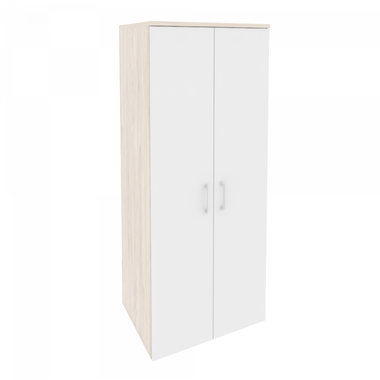 Onix Гардероб широкий глубокий O.GB-2 Денвер Светлый/Белый Бриллиант 800*600*1977