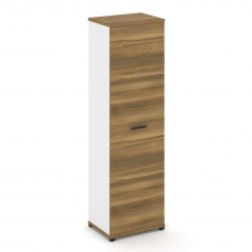 Concept Гардероб узкий CN.GB.E-001 B Сандал Янтарный/Белый Бриллиант/Металл Черный 570*420*1922