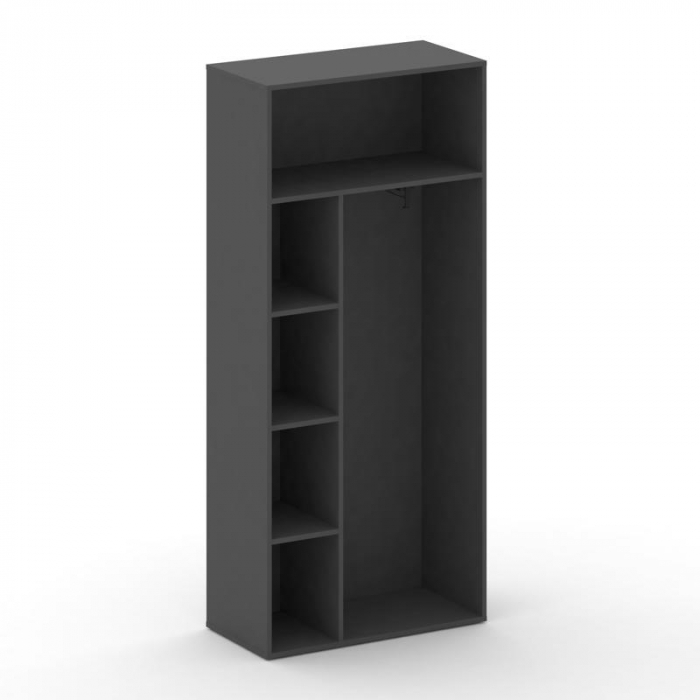 Cross Гардероб широкий CRF.GB-201 (R) Черный F/Базальт UM 896*460*2000