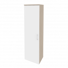 Onix Гардероб узкий (левое исполнение) O.GB-1 (L) Дуб Аттик/Белый Бриллиант 560*420*1977