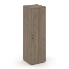 Style Project Гардероб узкий глубокий SN.GB-002 Вяз Благородный/Черный Ручки 600*600*1982