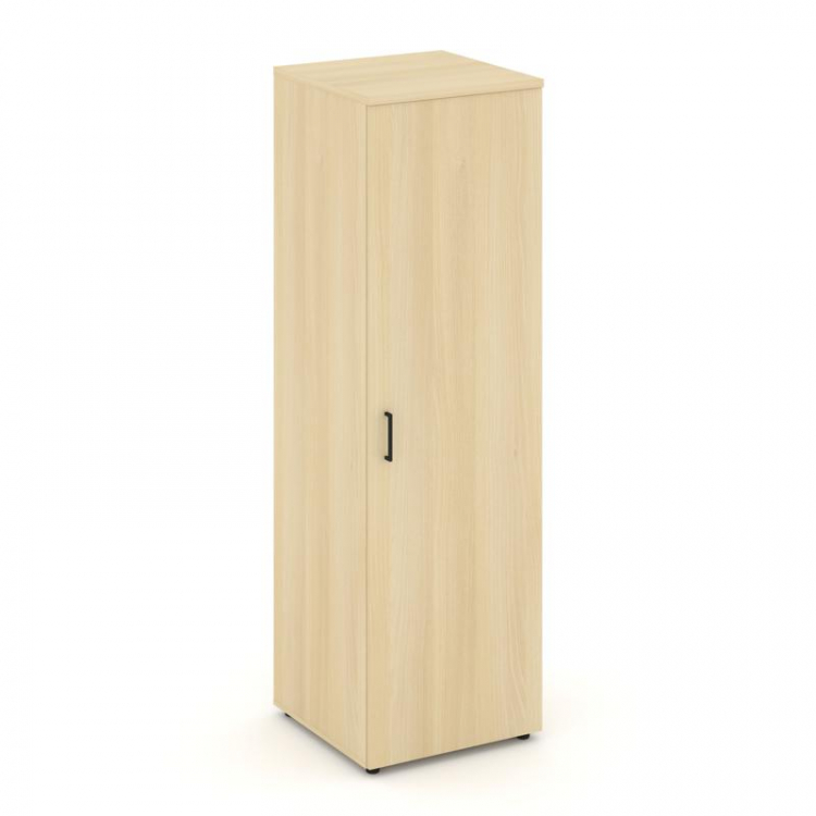 Style Project Гардероб узкий глубокий SN.GB-002 Акация Лорка/Черный Ручки 600*600*1982