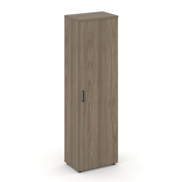 Style Project Гардероб узкий неглуб. SN.GB.E-001 Вяз Благородный/Черный Ручки 600*400*1982