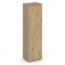 Estetica Гардероб узкий (левое исполнение) ES.GB-1 (L) Латте/Тиквуд Светлый 560*420*1977