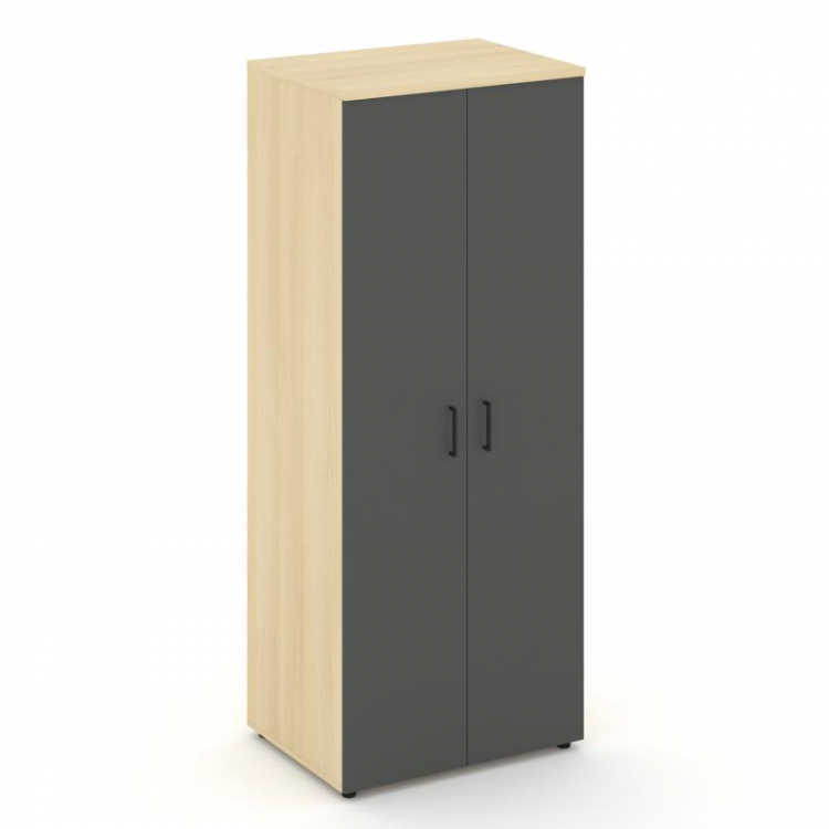 Style Project Гардероб широкий глубокий SN.GB.E-004 Акация Лорка/Акация Лорка/Антрацит/Черный Ручки