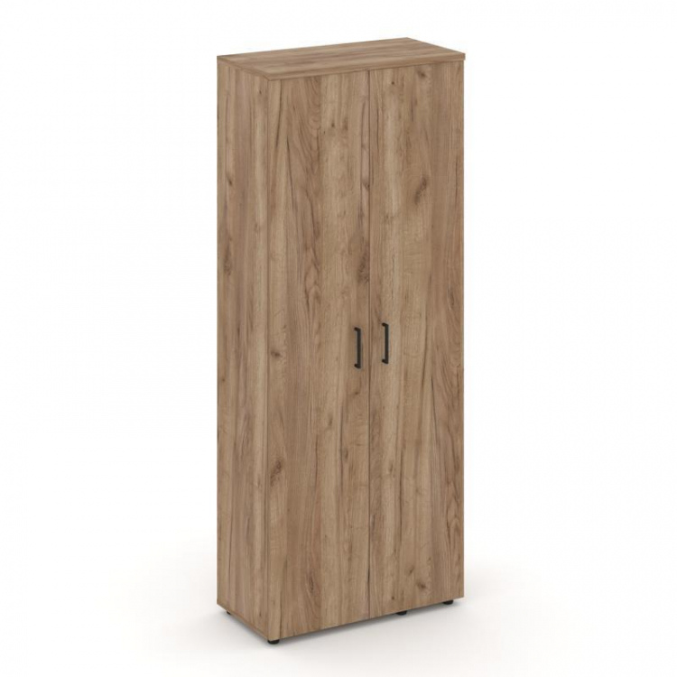 Style Project Гардероб широкий неглуб. SN.GB.E-003 Дуб Табак/Черный Ручки 796*400*1982