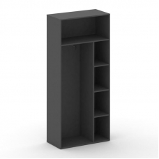 Fresco Гардероб широкий левый FRU.GB-201 (L) Базальт UM 896*460*2000