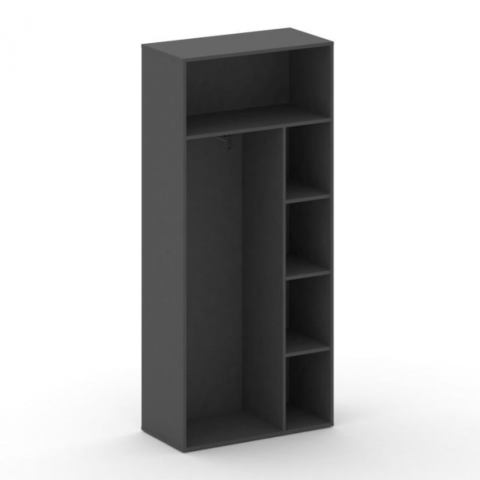 Fresco Гардероб широкий левый FRU.GB-201 (L) Базальт UM 896*460*2000