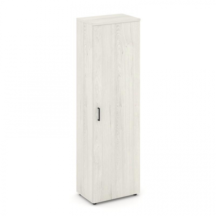 Style Project Гардероб узкий неглуб. SN.GB-001 Дуб Наварра/Черный Ручки 600*400*1982