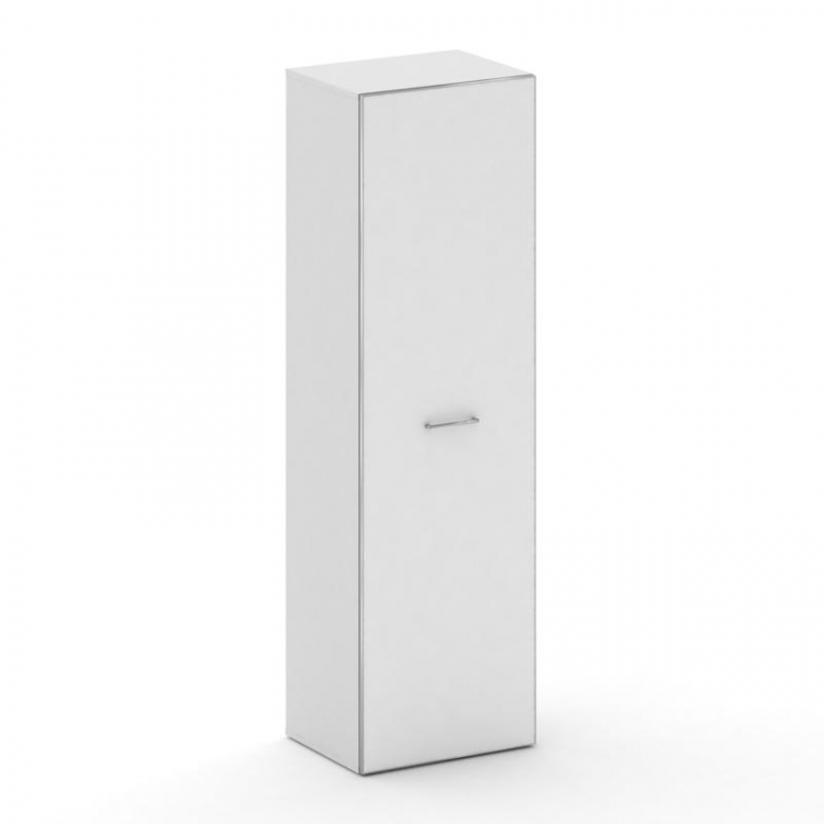 Cross Гардероб узкий универсальный CR.GB-102 white Белый Бриллиант UM/Лакобель Белый 600*460*2000