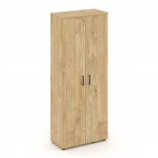 Style Project Гардероб широкий неглуб. SN.GB-003 Тиквуд Светлый/Черный Ручки 796*400*1982