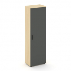 Style Project Гардероб узкий неглубокий SN.GB.E-001 Акация Лорка/Акация Лорка/Антрацит/Черный Ручки