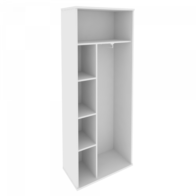 Style Гардероб Л.ГБ-4 Белый 778*410*1980