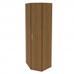 Riva Угловой гардероб с дверью А.ГБ-3 Орех Гварнери 600*600*1980