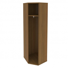 Riva Угловой гардероб с дверью А.ГБ-3 Орех Гварнери 600*600*1980