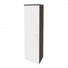 Onix Гардероб узкий (левое исполнение) O.GB-1 (L) Дуб Мали/Белый Бриллиант 560*420*1977