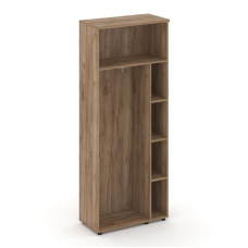 Style Project Гардероб широкий неглуб. SN.GB-003 Дуб Табак/Черный Ручки 796*400*1982