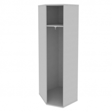 Riva Угловой гардероб с дверью А.ГБ-3 Серый 600*600*1980