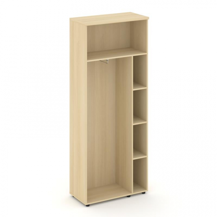 Style Project Гардероб широкий неглуб. SN.GB.E-003 Акация Лорка/Черный Ручки 796*400*1982