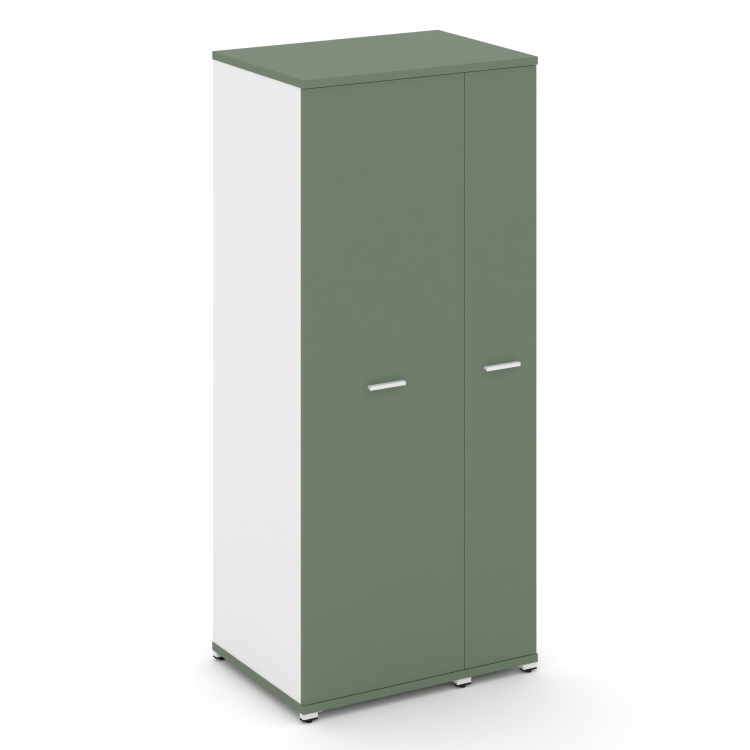 Concept Гардероб широкий глубокий CN.GB-004 W Кобо/Белый Бриллиант/Металл Белый 836*600*1922