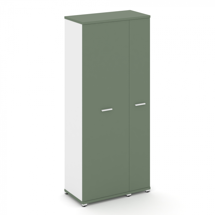 Concept Гардероб широкий CN.GB-002 W Кобо/Белый Бриллиант/Металл Белый 836*420*1922