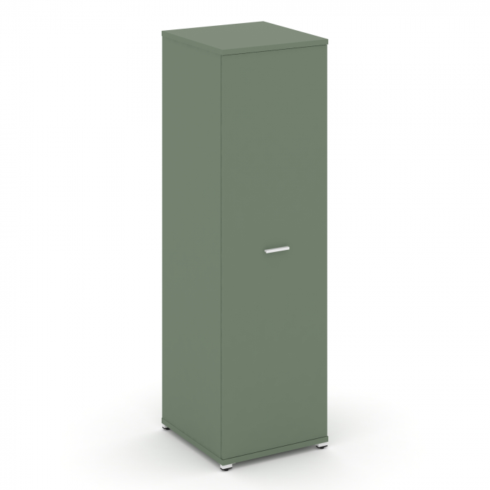 Concept Гардероб узкий глубокий CN.GB-003 W Кобо/Металл Белый 570*600*1922