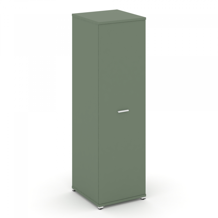 Concept Гардероб узкий глубокий CN.GB-003 W Кобо/Металл Белый 570*600*1922