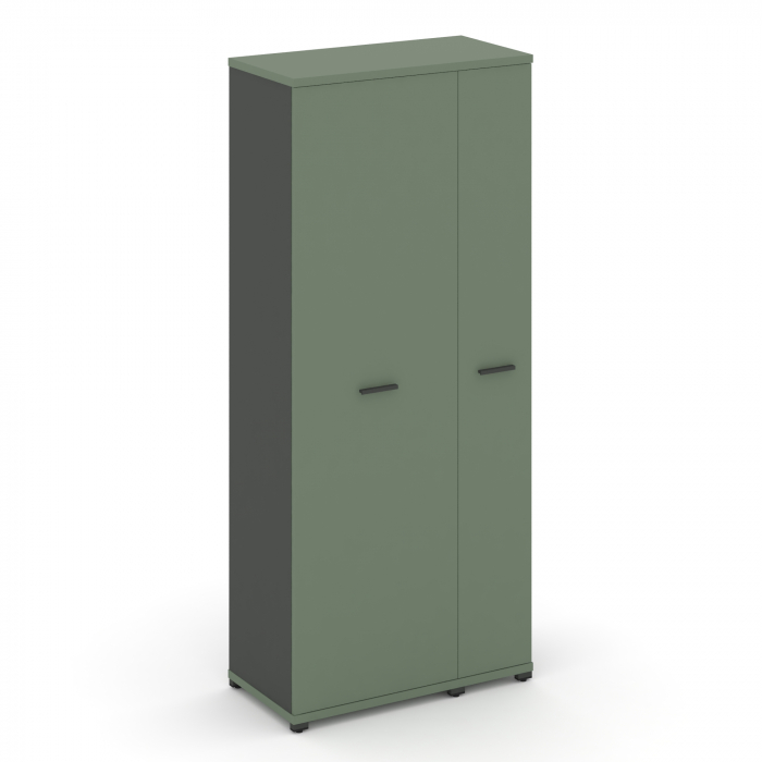 Concept Гардероб широкий CN.GB-002 A Кобо/Антрацит/Металл Антрацит 836*420*1922