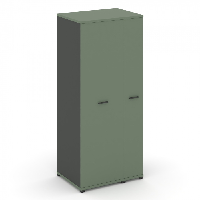 Concept Гардероб широкий глубокий CN.GB-004 A Кобо/Антрацит/Металл Антрацит 836*600*1922