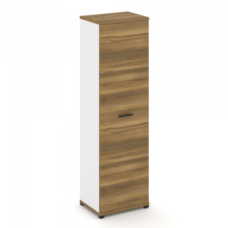 Concept Гардероб узкий CN.GB-001 B Сандал Янтарный/Белый Бриллиант/Металл Черный 570*420*1922