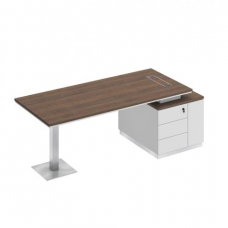 Стол на опорной тумбе (левый/правый) СИ 106