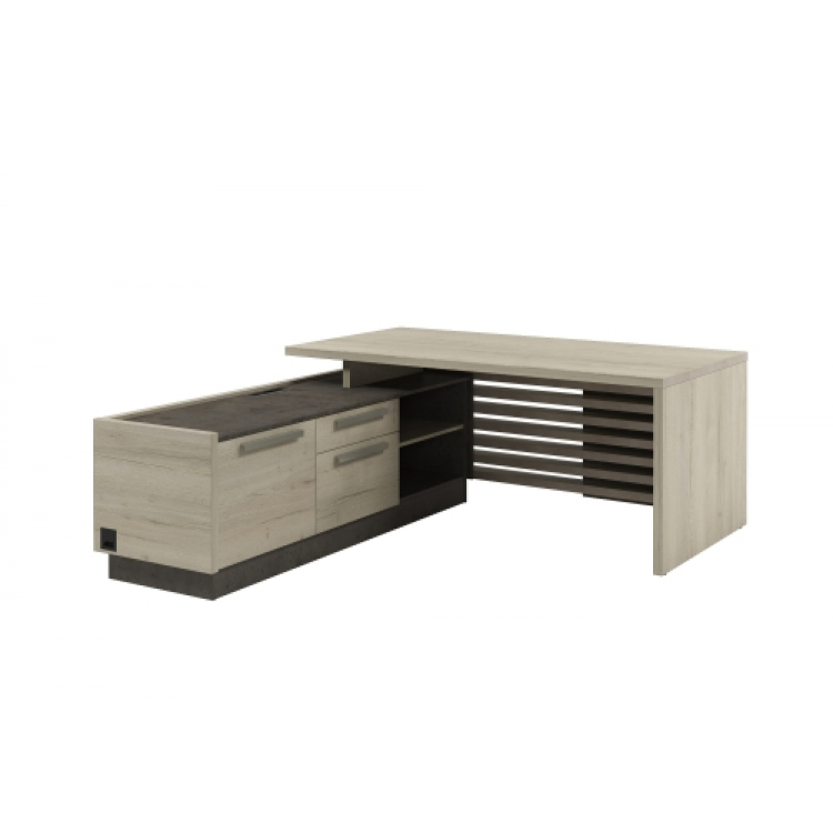 Стол Z-218л.1000 левый с блоком розеток