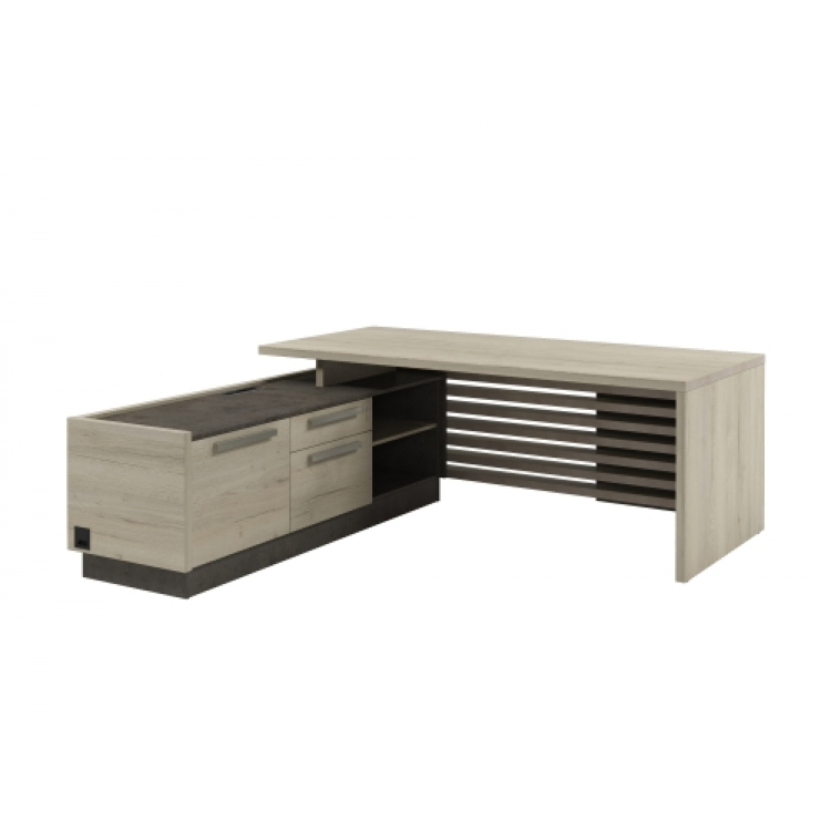 Стол Z-220л.1000 левый с блоком розеток