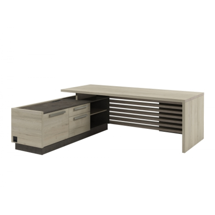 Стол Z-222л.1000 левый с блоком розеток