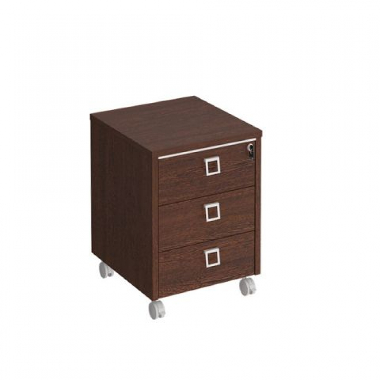 Тумба выкатная 3-ящичная с центральным замком cosmo КС 213 ВН