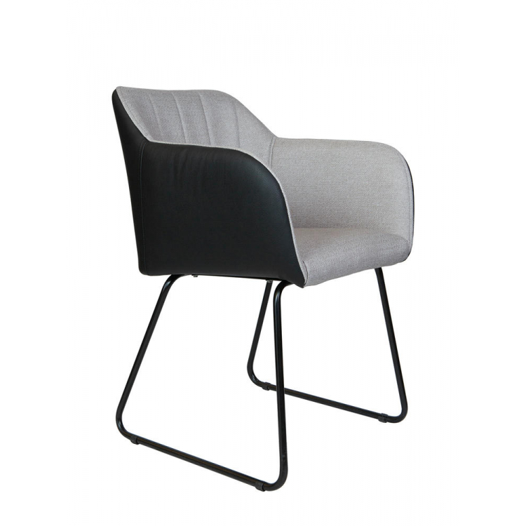 Кресло Bravo серая ткань