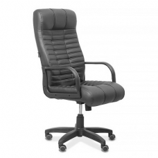 Кресло Атлант эко экокожа премиум / черная CN1114