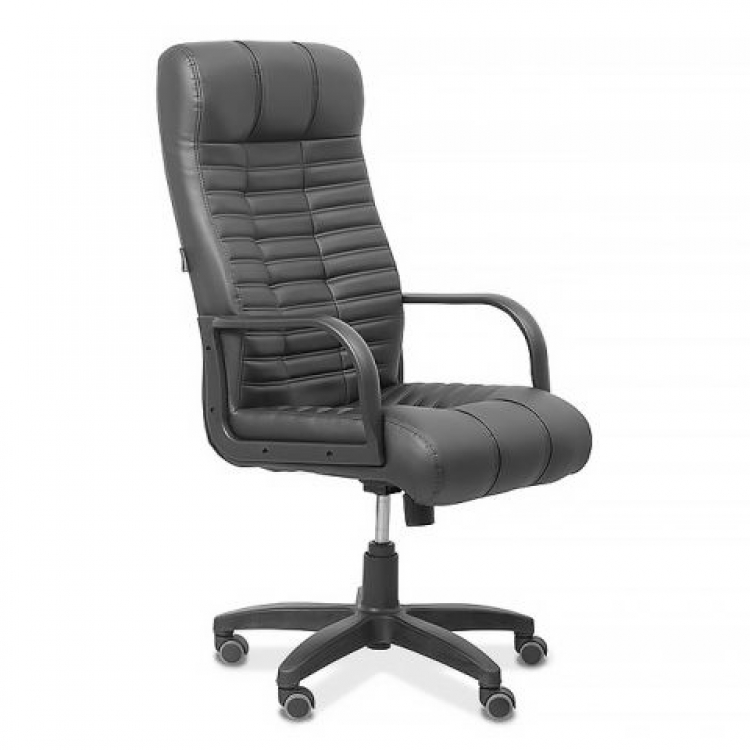 Кресло Атлант эко экокожа премиум / черная CN1114