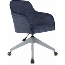 Кресло Бюрократ CH-380GL ткань синяя