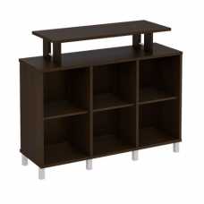 Стеллаж низкий с надстройкой В 801-411