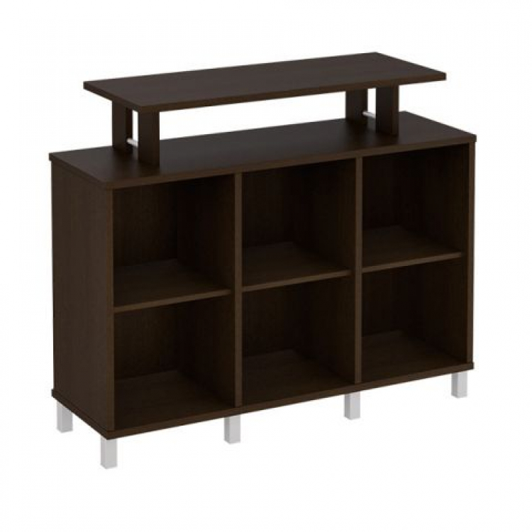 Стеллаж низкий с надстройкой В 801-411