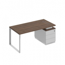 Стол руководителя на опорной тумбе (левый/правый) БР 103