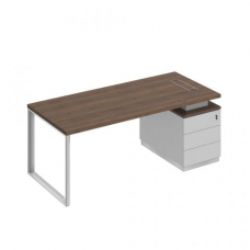 Стол руководителя на опорной тумбе (левый/правый) БР 104